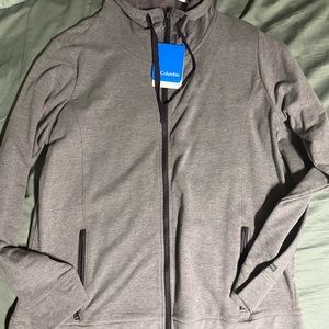 Light purple zip up fleece